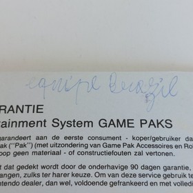 Super Spike V' Ball - Jeu Nintendo NES + Notice