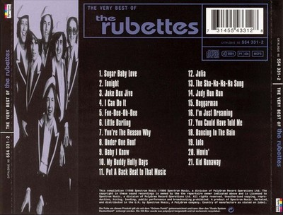 RUBETTES - THE VERY BEST OF THE RUBETTES NEW CD