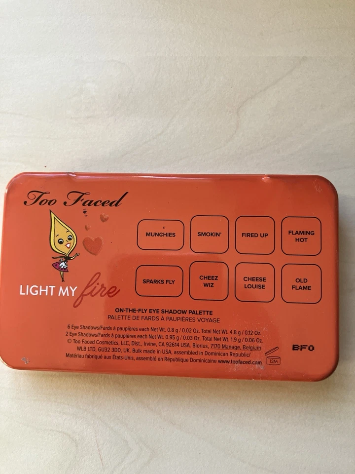 Too Faced Light My Fire Palette Eye Shadow - Image 3 of 4