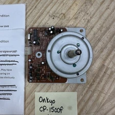 Onkyo CP-1500F Turntable Parts - Motor Board And Spindle