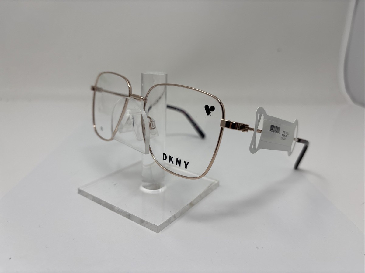 DKNY DK1031 770 54/16 M 135 Women's Rose Gold Eyeglasses A3921