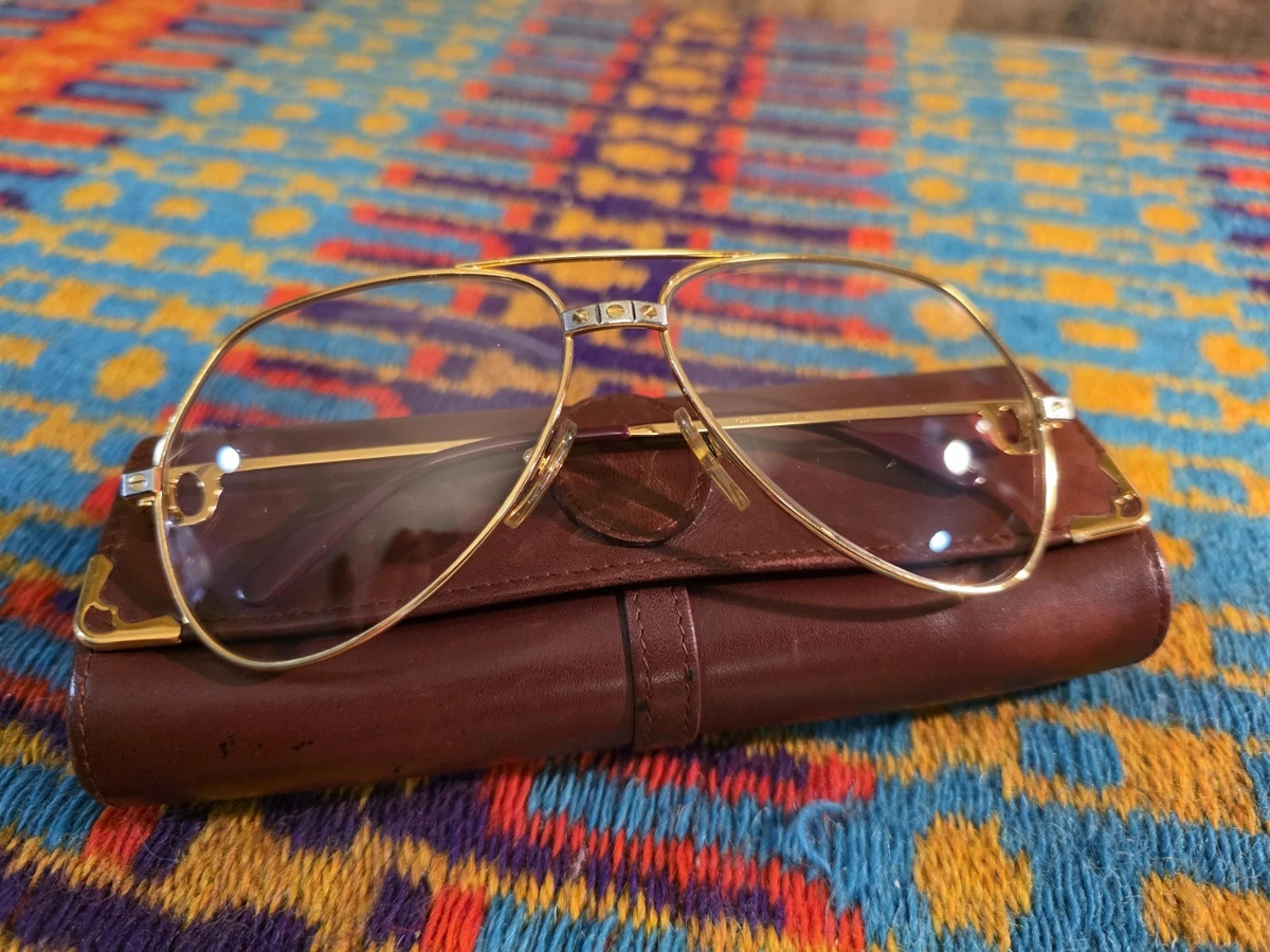 Cartier Clear Vintage Sunglasses for sale | eBay