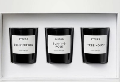 Byredo La Mini Selection Bois Kerzenset - NEU / VERSIEGELT