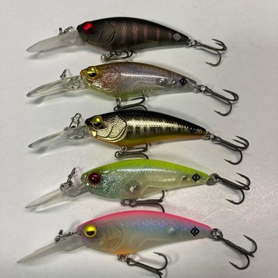 RAID JAPAN Level Shad 5 Pcs Fishing Lures Unused Hard Baits