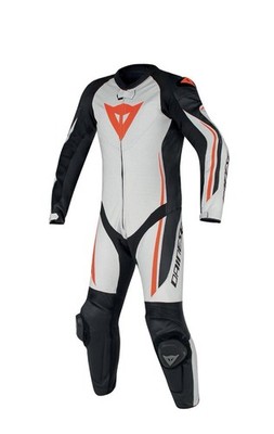 NEW Dainese One Piece Leather Suit 46 Men's White Leather Suit Motorcycle