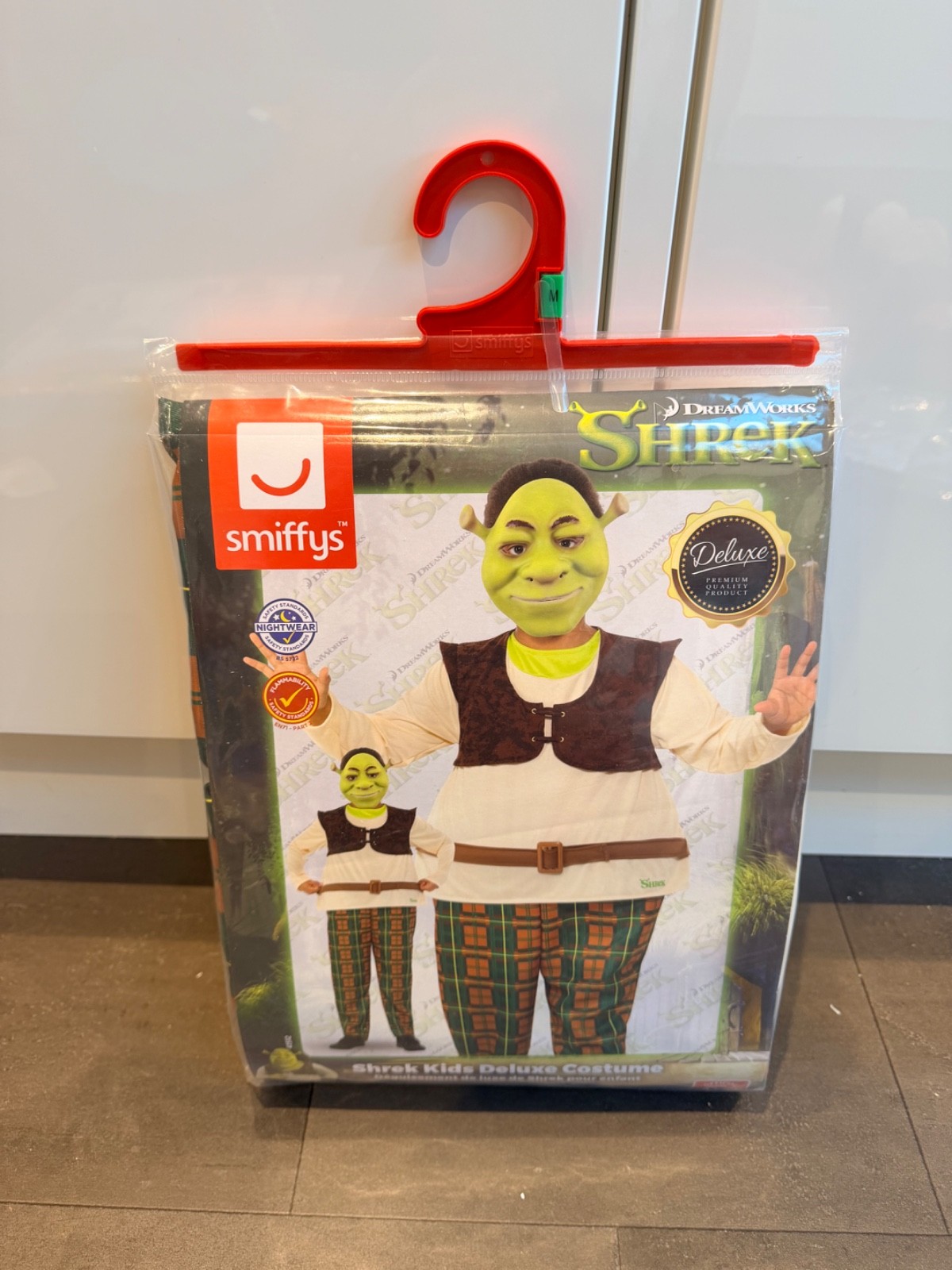 Shrek Kids Costume -  Medium - Age 7-9 Smiffys - Brand New