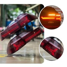 For 98 00 Accord Sedan Cg5 Gl Full Tail Lights Red Lens Brake Turn Signal Lamp