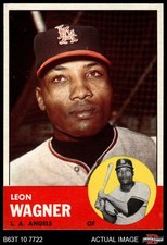 1963 Topps #335 Leon Wagner Angels 7.5 - NM+