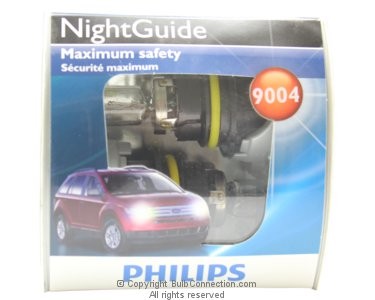 NEW Philips BC9724 9004 Night Guide Halogen 2-Pack 9004NGS2 