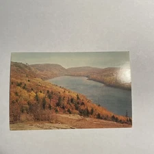 Lake of the Clouds Mount Washington NH Aerial Vintage Postcard
