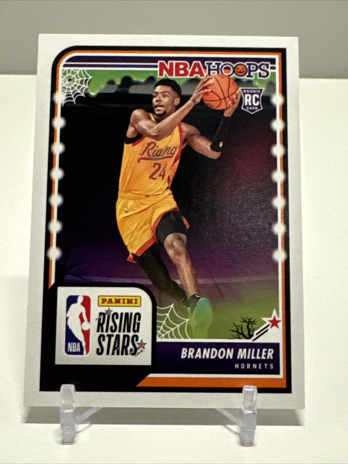 2023-24 NBA Haunted Hoops Brandon Miller Rookie Card Rising Stars #298