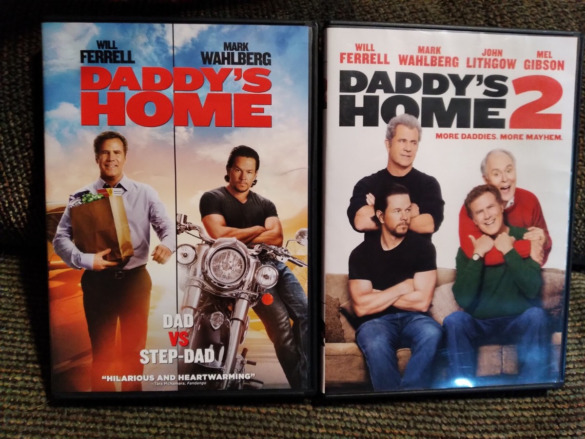 Daddy's Home DVD Will Ferrell Mark Wahlberg John Cena Mel Gibson