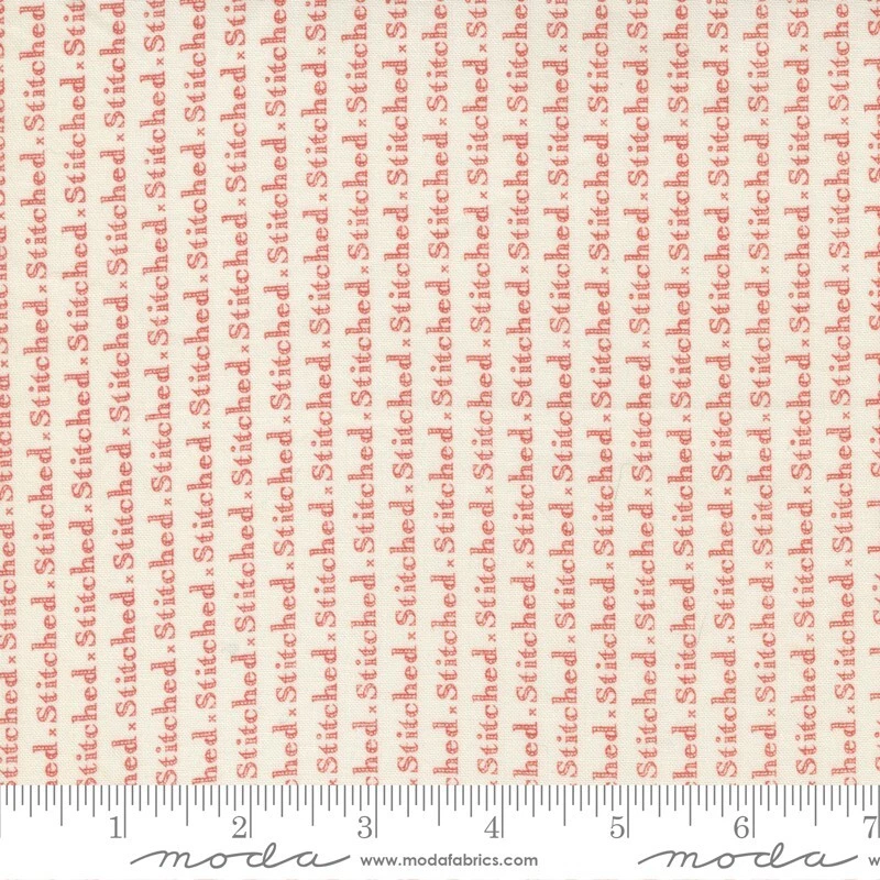 STITCHED 40 pc Sample Set Moda Fig Tree shabby quilting Fabric sewing Cottage - Image 4 of 4