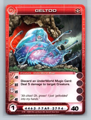 Chaotic TCG - Geltod 6/100 - RANDOM STATS - Zenith of the Hive