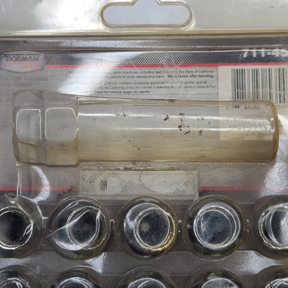 Dorman 711-455 Spline Drive Wheel Lock Kit Acorn Nuts Tapered M12