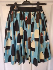 Authentic Dolce & Gabbana Ice Cream Print Skirt – Brand New with Tags
