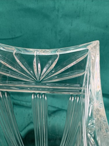 Waterford Crystal Odyssey Square Vase Marquis Clear Cut 10 in tall - Picture 19 of 24