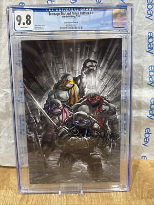 qb 2017 vol.1〜5 Teenage Mutant Ninja Turtles #1 Alan Quah Comic B Virgin B/w