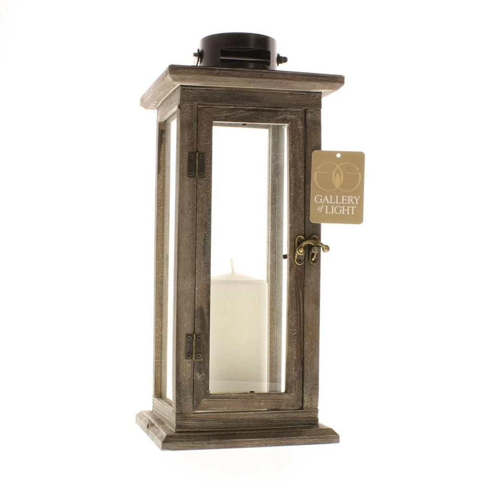 Perfect Lodge Wooden Candle Lantern - Image 2 of 3