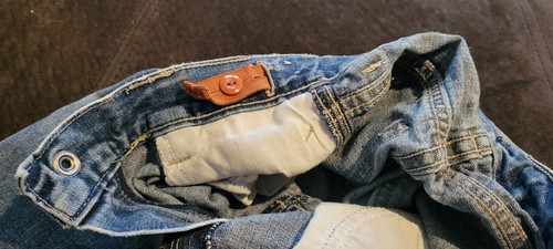 Boys Lee Blue Jean Shorts - Size 7 XS - Picture 4 of 6