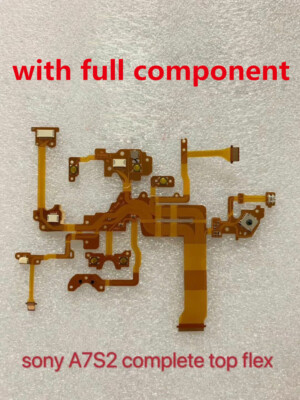 Camera Top Cover Mode Dial Turntable Flex Cable Repair For SONY - Foto 3