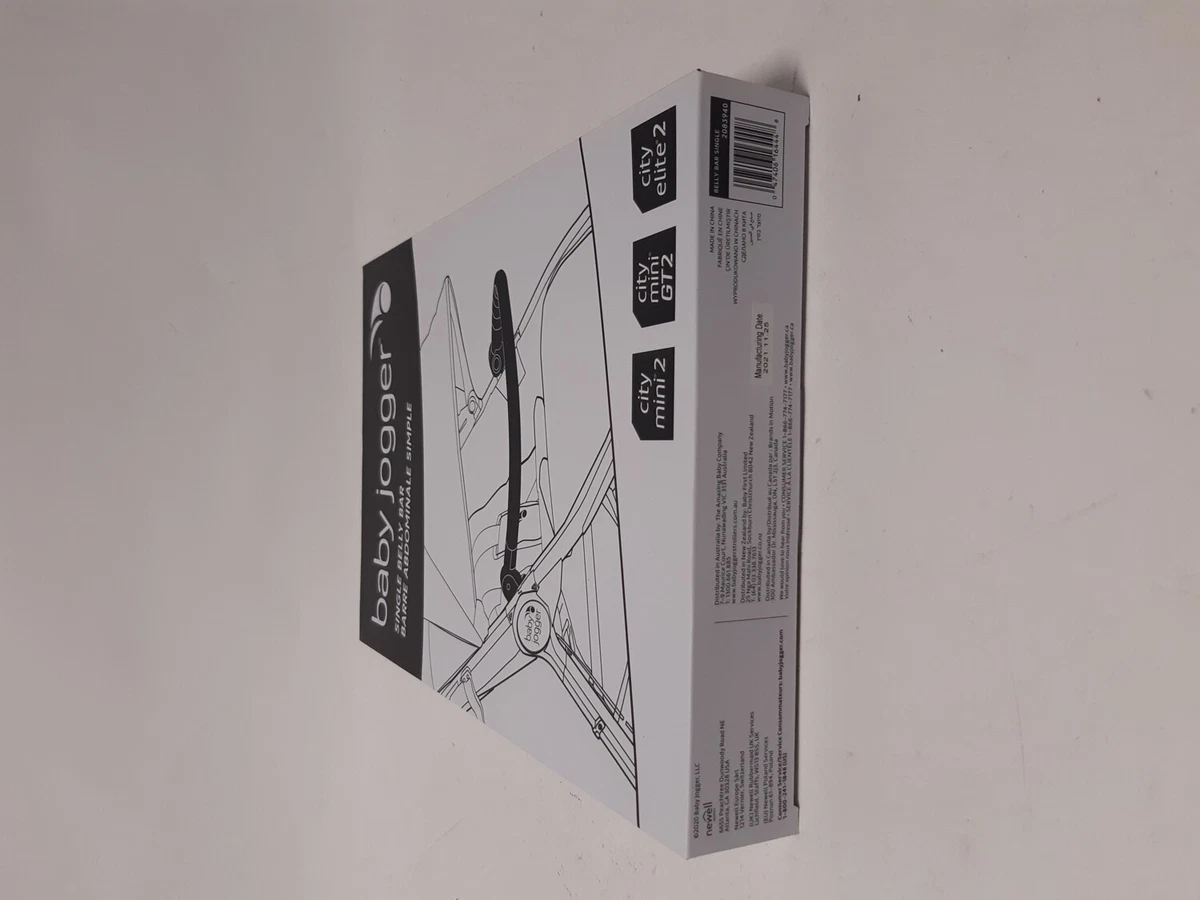 Baby Jogger Single Belly Bar Barre Abdominal Simple Brand New Pram