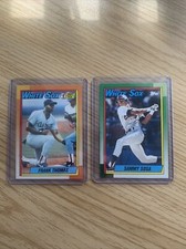 1990 Topps Frank Thomas Sammy Sosa Rookie Card Lot (2) 🔥 GREAT Condition!
