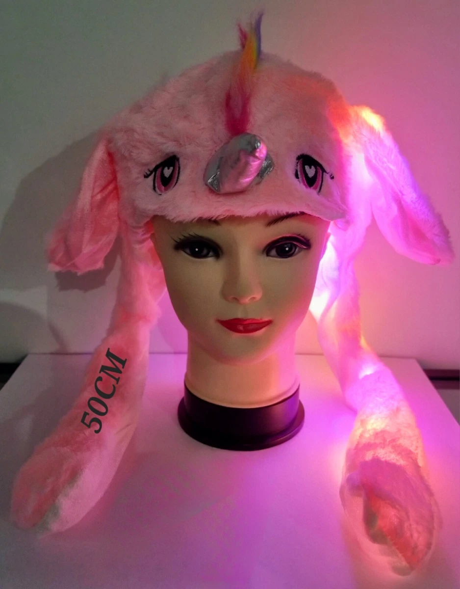 Pink bunny hat deals