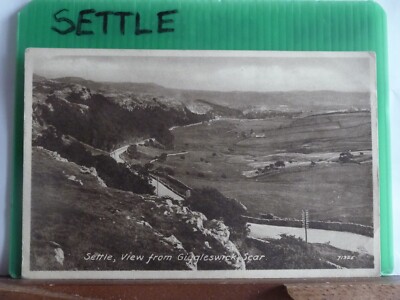 PB16 - 709 - Yorkshire - Settle - From Giggleswick Scar - Unposted