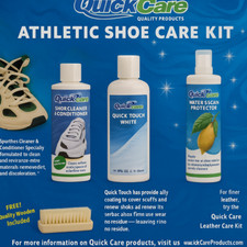 QuickCare Athletic Shoe Cleaning  Conditioning Kit   5-Piece Set