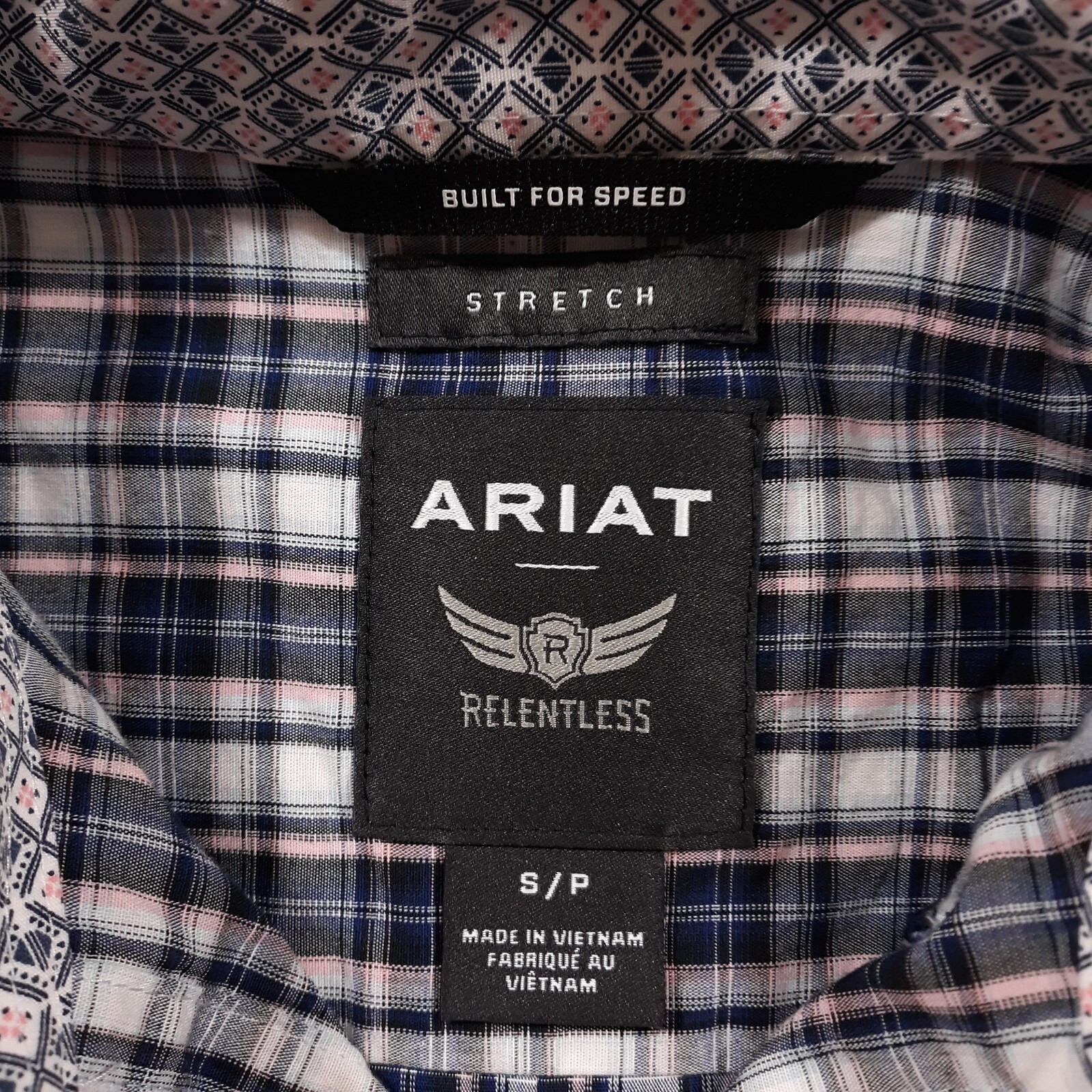 ARIAT Relentless Button Down Performance Shirt Me… - image 6