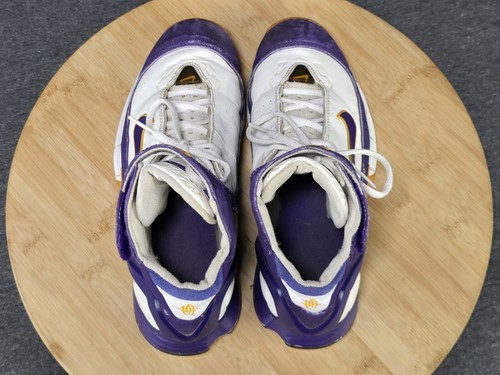Nike Air Zoom Huarache 2K5 Kobe Lakers Big Kids Sz 6Y Shoes Sneakers 310872-151 - Picture 7 of 10
