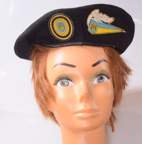 Ukraine Mütze Käppi Khaki Army Uniform Militar Beret Barett