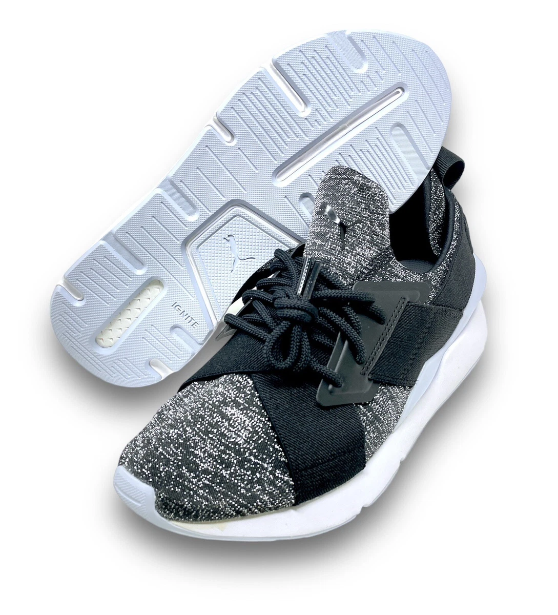 Puma muse best sale slip on silver
