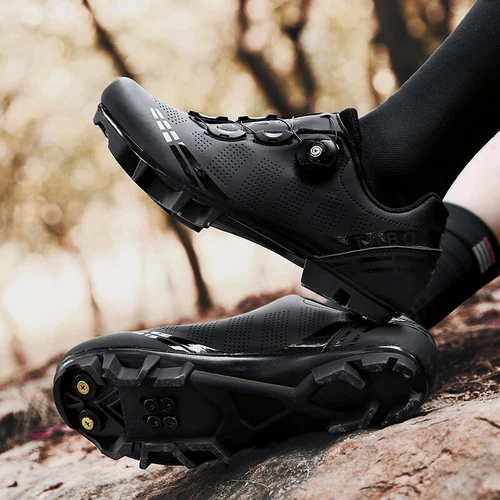 Fahrrad Schuhe Herren Professionell Rennen Turnschuhe MTB Mountainbike Schuhe - Bild 10 von 19