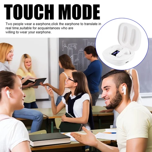 Translator Earbuds 144 Languages Real Time Online OffLine Translation Earphones - Picture 8 of 21