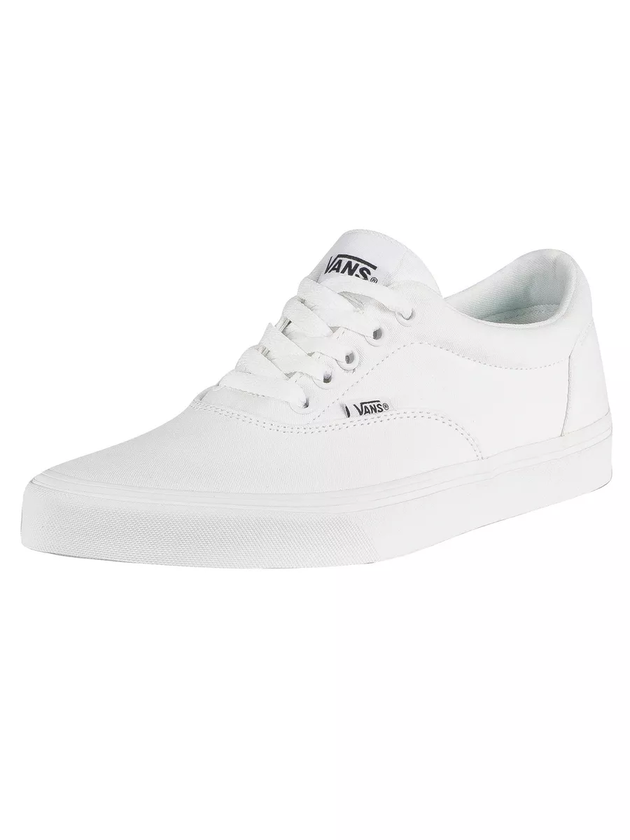 Mens white 2025 vans trainers