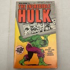 The Incredible Hulk Volume 2 1981 Vtg Mmpb Stan Lee Larry Lieber Marvel Bnw