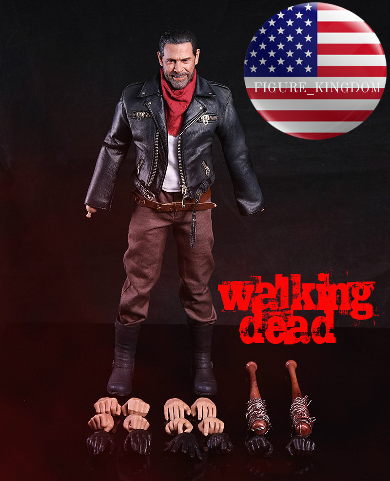 1/6 Scale the Walking Dead Negan Figura De Acción Set completo con Lucia 1/6 Scale the Walking Dead Negan Figura De Acción Set completo con Lucia