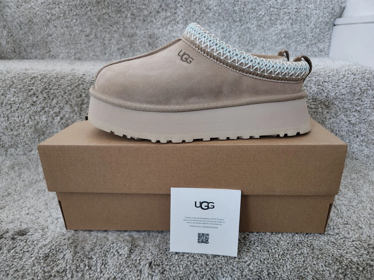 Size 7 UGG Women s Tazz Slippers Sand eBay