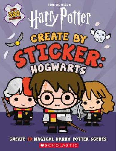 Cala Spinner Create by Sticker: Hogwarts (Tascabile)