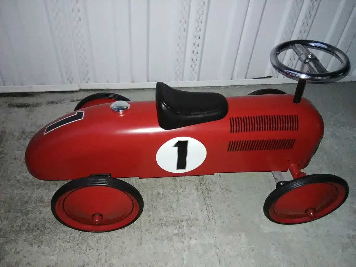 Schylling Speedster Red Race Car NEW rode once