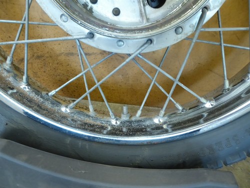 1971 Honda CB500 Four H20751. rear wheel rim 18in - Picture 12 of 15
