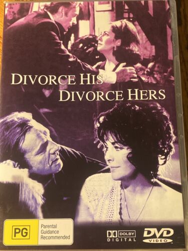 Divorce His, Divorce Hers - Drama - Elizabeth Taylor, Richard Burton  DVD (J) - Picture 1 of 2