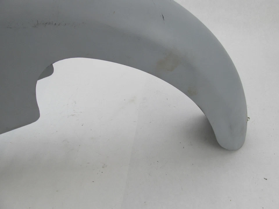 Guardabarros delantero KustomWerkz Custom Chopper metal plateado 4,75" ancho 11370 Foto 4 de 4