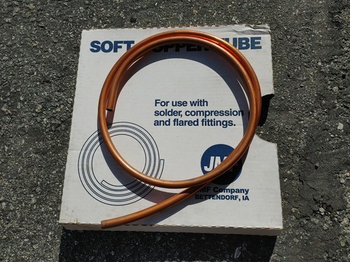 JMF Company Soft Copper L Type Tubing 3/8 I.D.