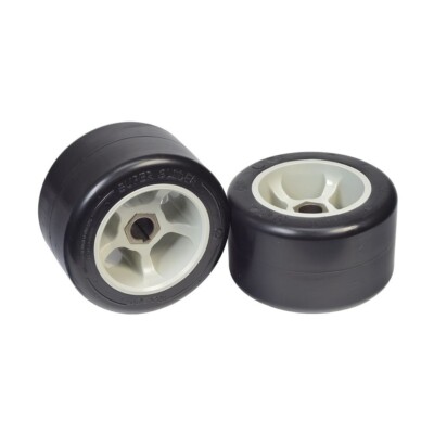 Razor W25143400048 Drifter Scooter Rear **Set Of 2 HARD PLASTIC Wheels Go Cart