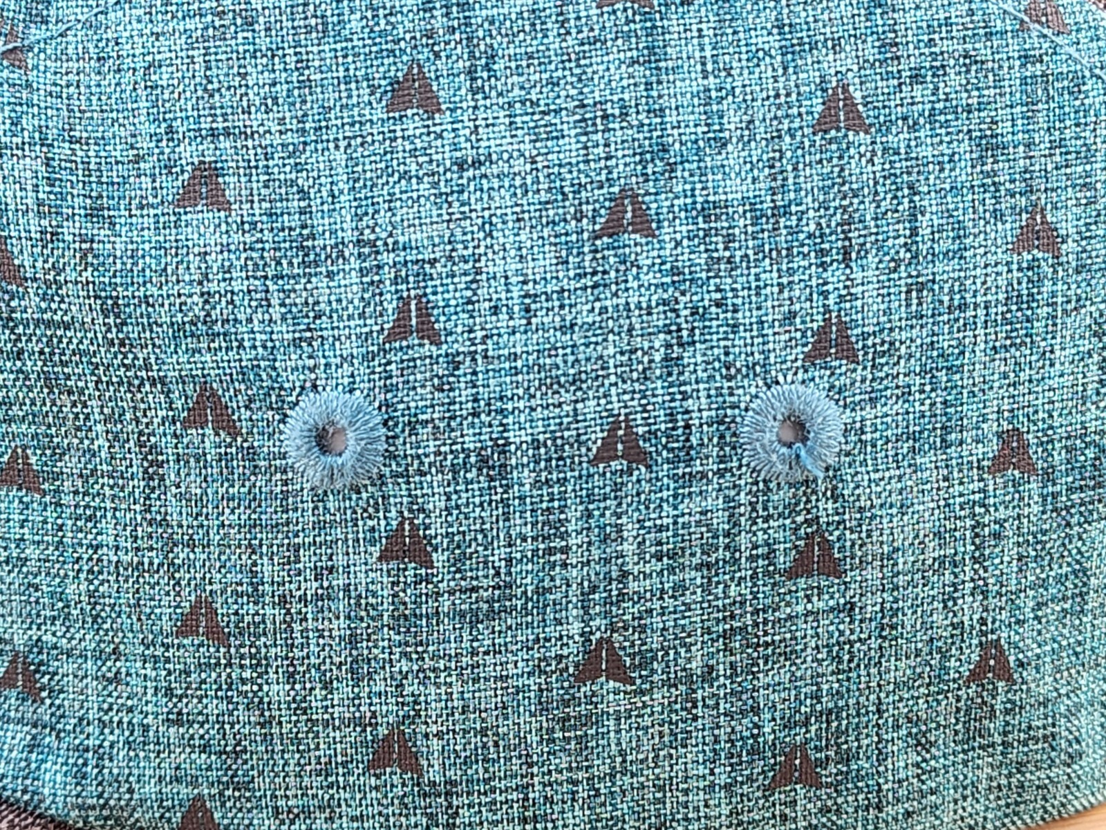 Wander Brewing 5 Panel Hat, Leather Patch, Heathe… - image 3