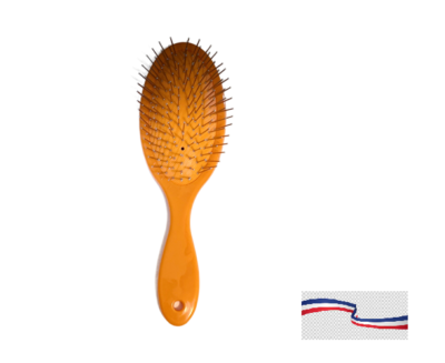 Brosse à Cheveux Picot Métal Extra Souple 21x6 Cm | Poils Durs Et Doux | Garantie 1 Mois
