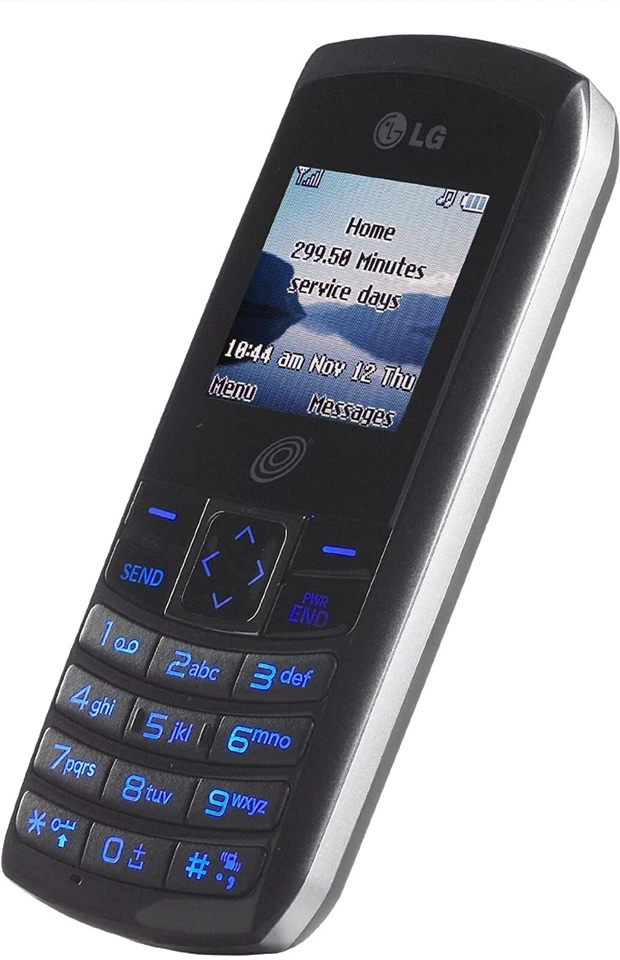 LG 320G Prepaid Cellular Phone Net10 Black New - Image 2 of 4